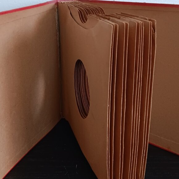 Vintage 1950's 78RPM Binder - Holds 12 Shellac 75RPM - Picture 1 of 3